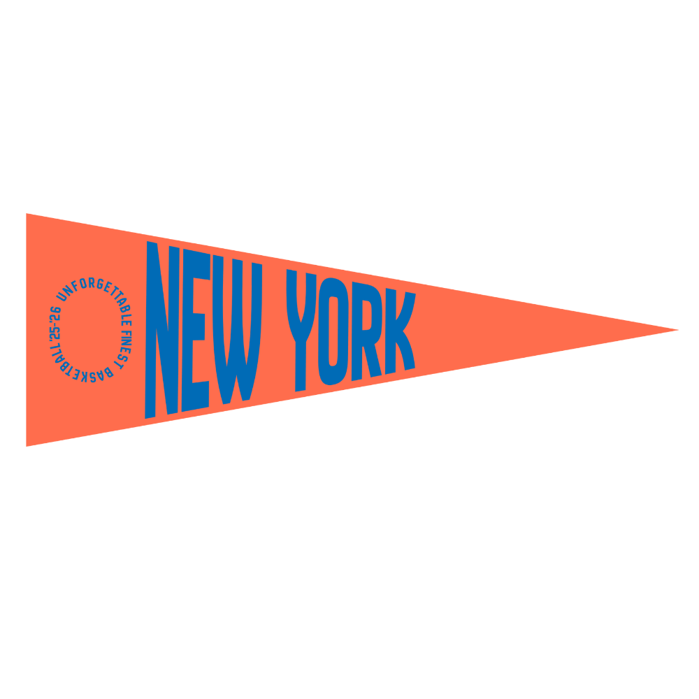 NY Finest Felt Pennant