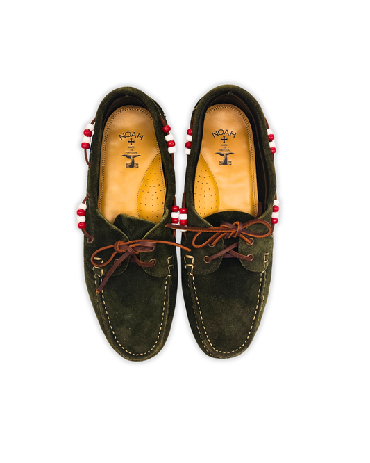 NOAH Beaded Boat Shoe