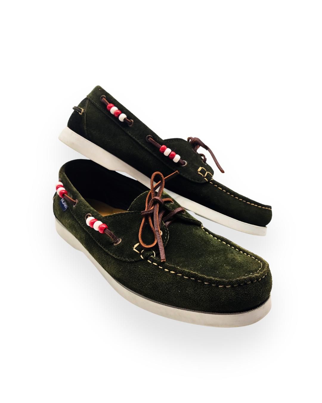 NOAH Beaded Boat Shoe