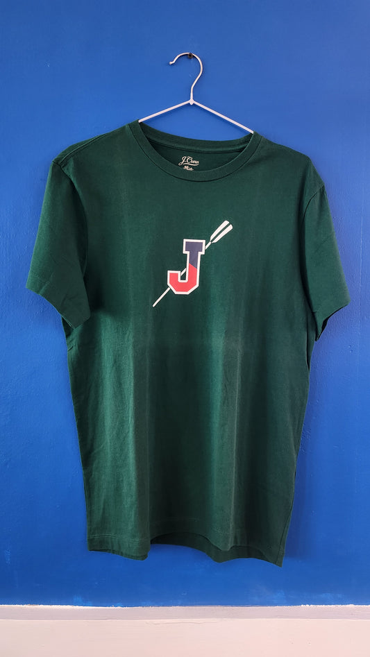 J. Crew Rowing Tee, Dark Green