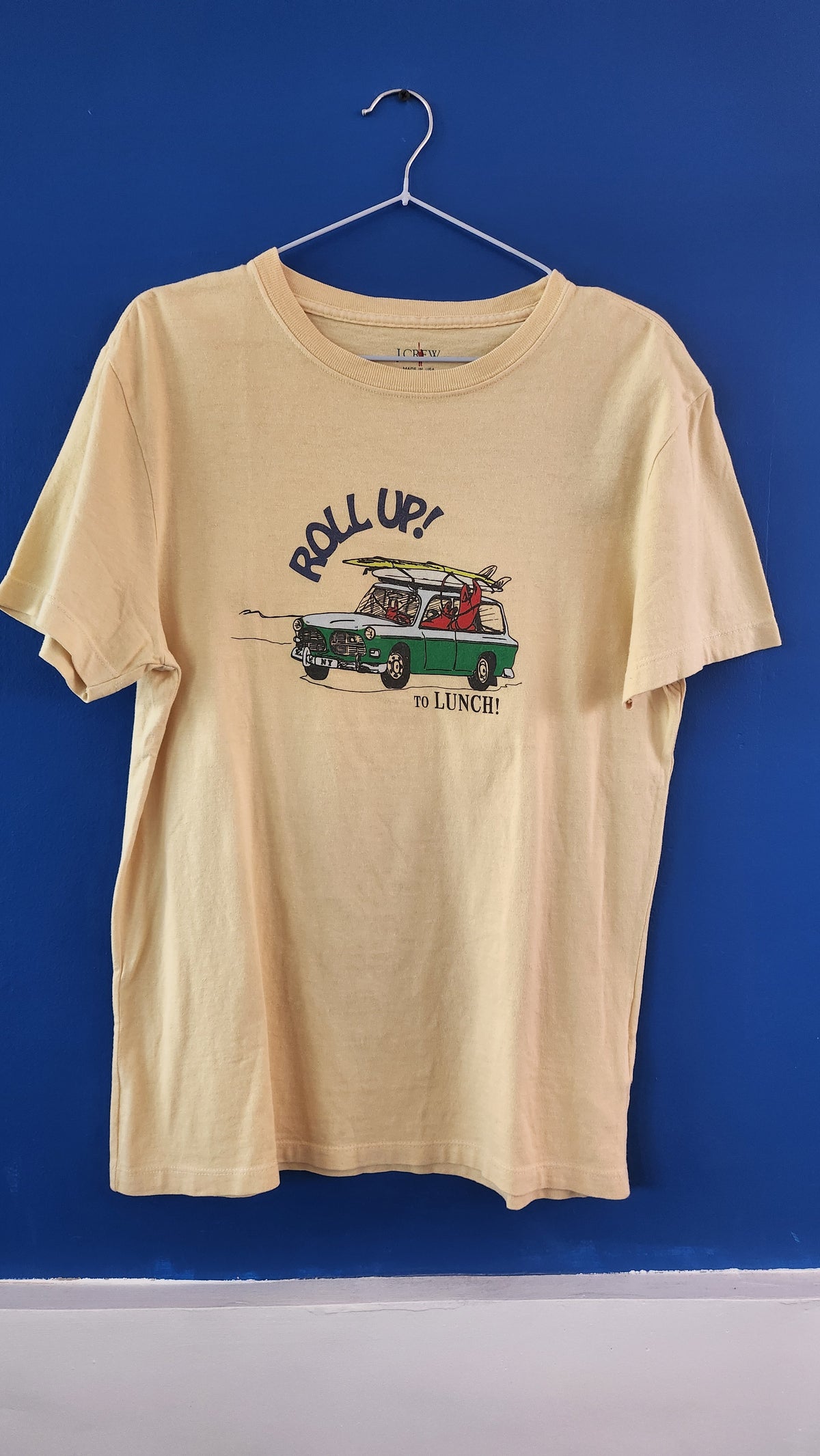 J. Crew Lobster Roll Souvenir Shirt