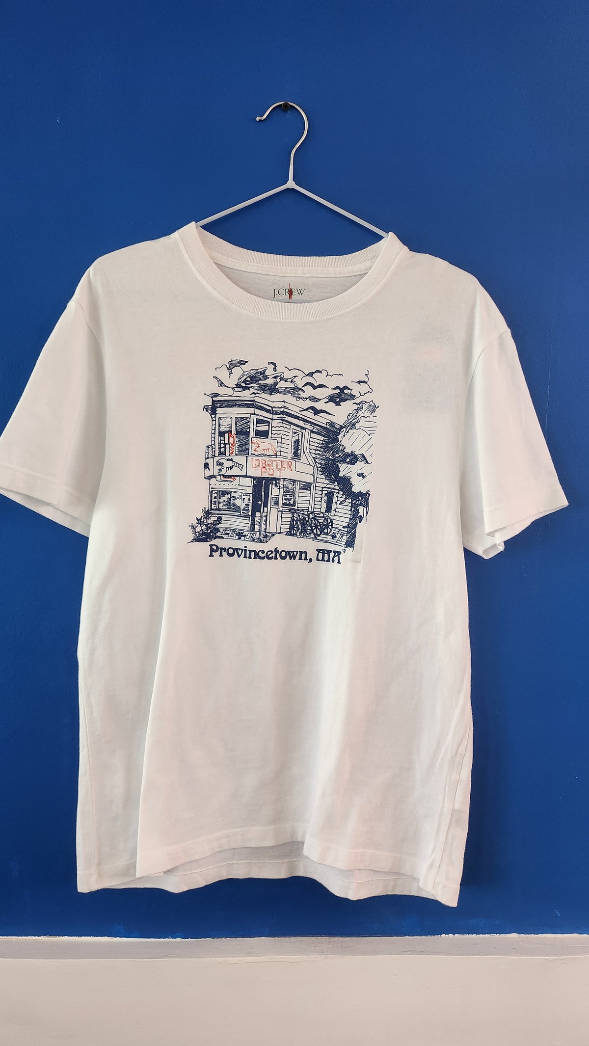 J. Crew Lobster Pot Souvenir Shirt